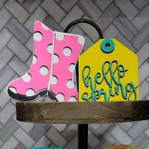 Tiered Tray Set -Spring